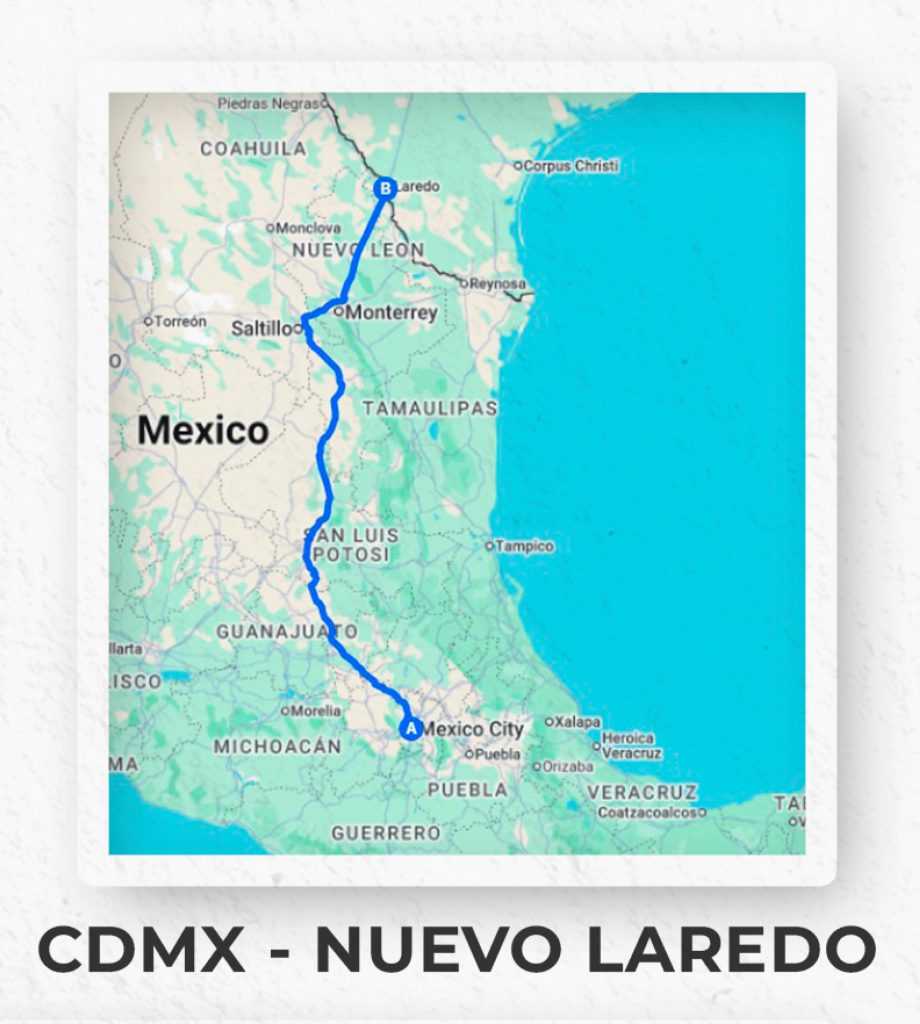 cdmx nuevo laredo segur travel